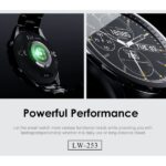 Relógio inteligente Lenyes LW-253 | Monitor de saúde SpO2 | Notificações inteligentes | Bateria com duração de até 7 dias - Image 10
