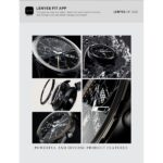Relógio inteligente Lenyes LW-253 | Monitor de saúde SpO2 | Notificações inteligentes | Bateria com duração de até 7 dias - Image 5