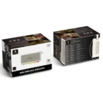 Lenyes S875 Elegance BEGE | Coluna Bluetooth V5.3 40W IPX6 com Carregamento de Emergência e Aplicativo - Image 7