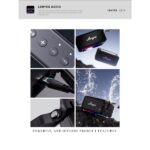 Lenyes S875 Elegance BEGE | Coluna Bluetooth V5.3 40W IPX6 com Carregamento de Emergência e Aplicativo - Image 2