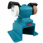 Esmeril de bancada duplo sem fio para afiar, com 2 pedras e 2 baterias. - Image 4