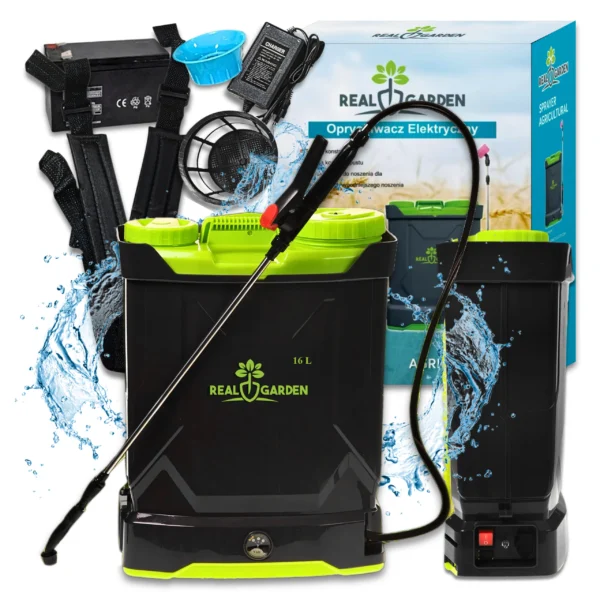 Pulverizador de mochila elétrico sem fio de 16 litros