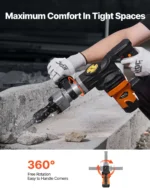 Martelo Demolidor VEVOR  19 Joules 1400W - Image 6