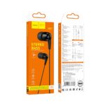 Fones com Fio Hoco M97 pretos com conector de 3,5 mm - Image 7