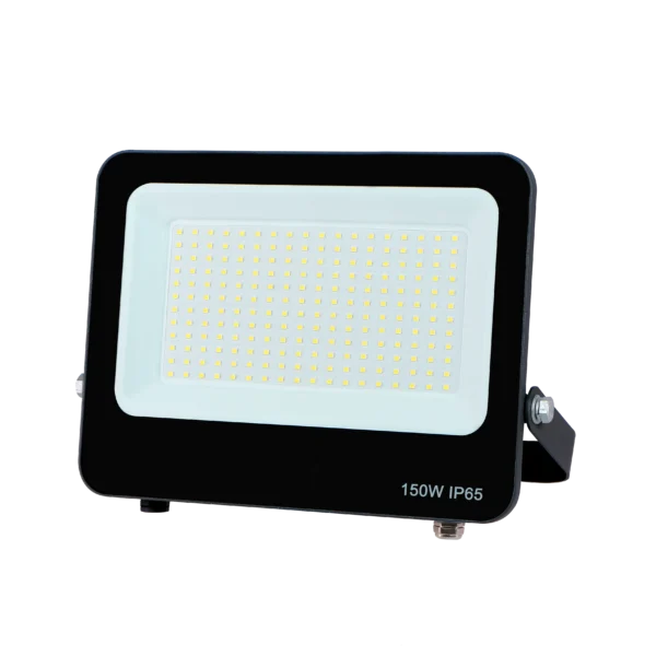 Projetor LED Slim 150W 6400K Preto - Florida
