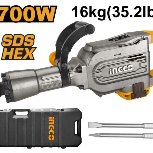 Martelo demolidor 1700w Sds-Hex PDB17008