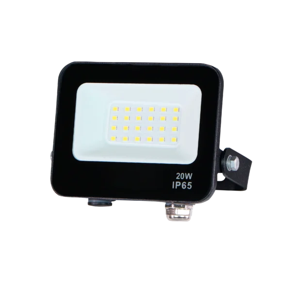 Projetor LED Slim 20W 6400K Preto - Florida