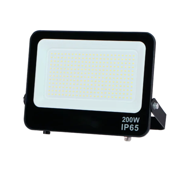 Projetor LED Slim 200W 6400K Preto - Florida