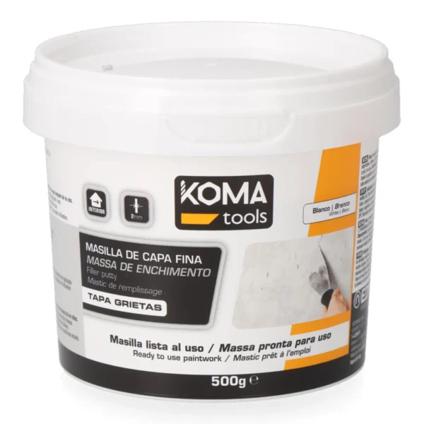 Massa de Enchimento Camada Fina Pronta a Usar  CAMADA FINA PRONTA A USAR 500 g