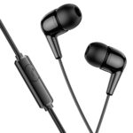 Fones com Fio Hoco M97 pretos com conector de 3,5 mm - Image 6