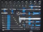 Kit de ferramentas com 133 peças, de 1/4" a 1/2" - Stilker - Image 5