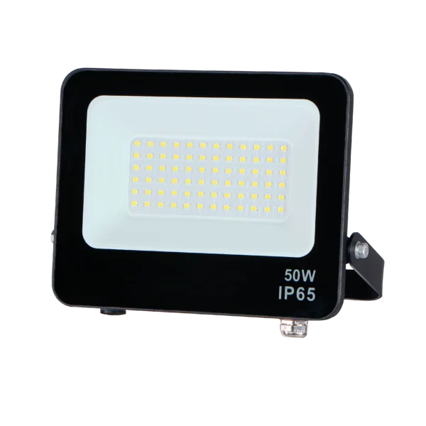 Projetor LED Slim 50W 6400K Preto - Florida