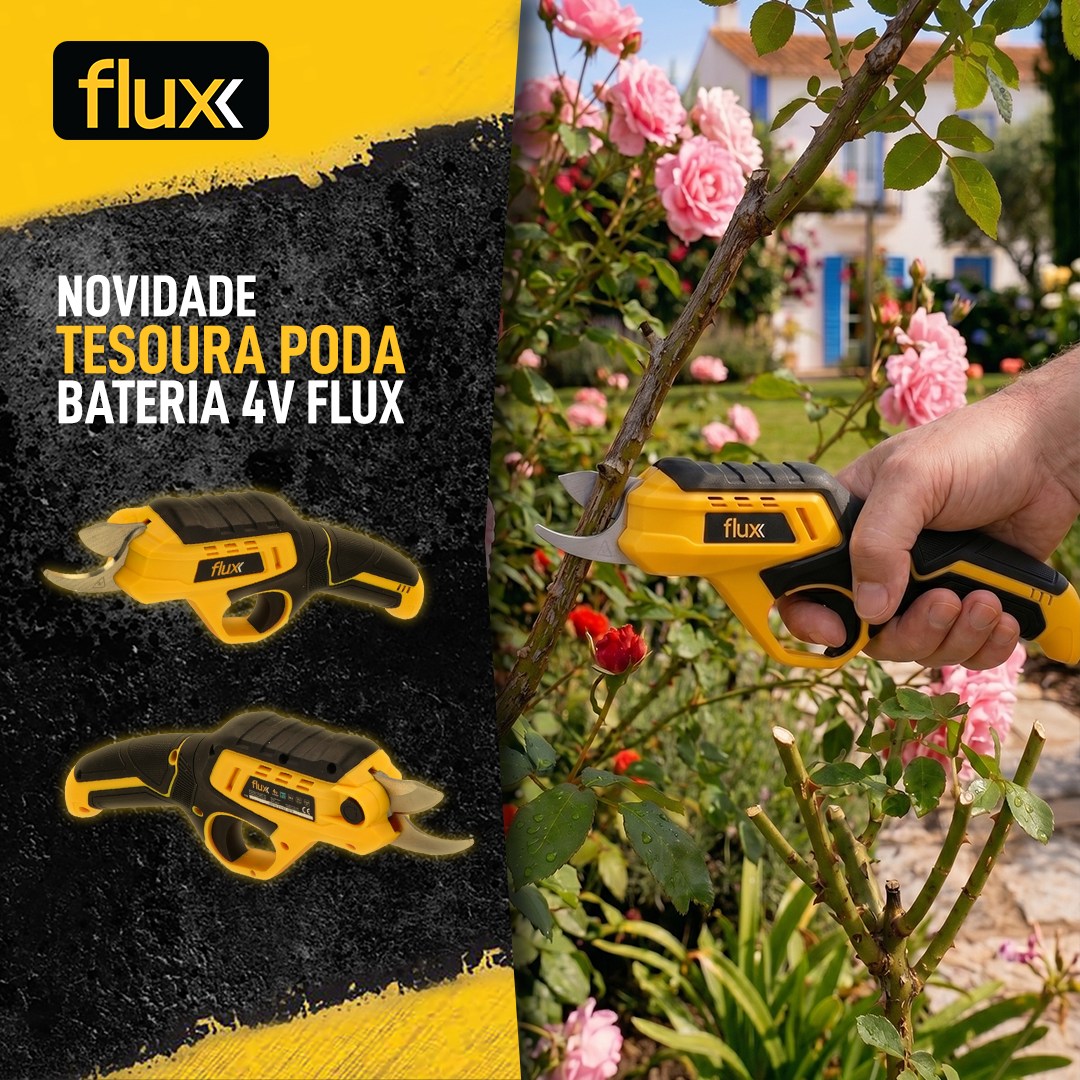 705286712_1374767898031835_8708795236028213706_n Tesoura de Poda a Bateria 4V FTP4V - Flux - Image 1