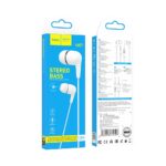 Fones com Fio Hoco M97 brancos com conector de 3,5 mm - Image 3