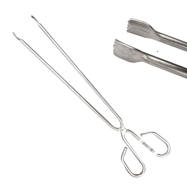 Pinça para Carne Sauvic em Aço Inoxidável 24 cm