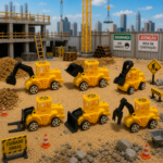 Mini Frota de Construção – Diversão Garantida! 6 Peças - Image 2
