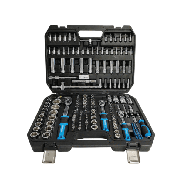 Jogo de Soquetes de 1/4", 3/8" e 1/2" - 172 peças - Stilker
