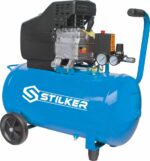 Compressor coaxial de 50 litros, 8 bar, 2 HP, 230 V monofásico