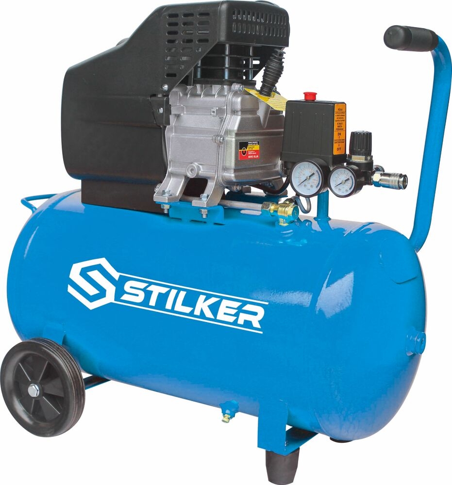 a422f79719324da2f578116caee8 Compressor coaxial de 50 litros, 8 bar, 2 HP, 230 V monofásico - Image 1
