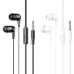 Fones com Fio Hoco M97 pretos com conector de 3,5 mm - Image 3