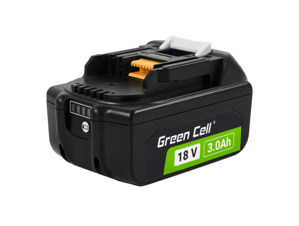 green-cell-akku-bl1830-fuer-makita-lxt-18v-3ah-elektrowerkzeuge (3) Bateria para Makita LXT 18V 3Ah Li-Ion Green Cell - Image 1