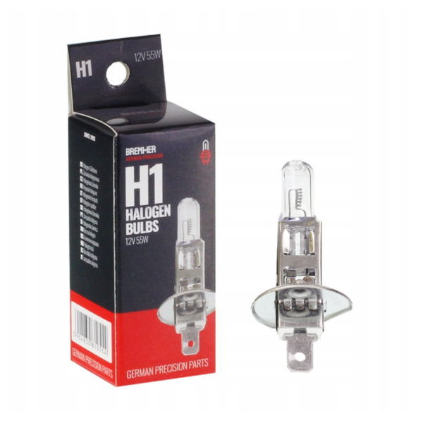 Lâmpada H1, 12V, 55W P14.5S, homologada