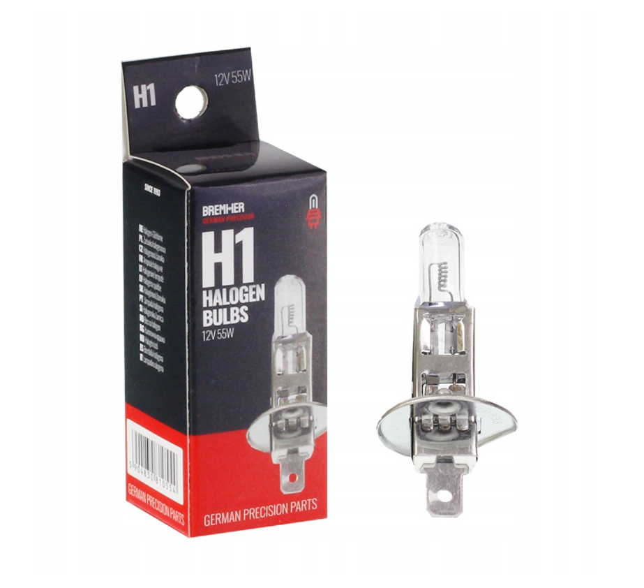 ha1 Lâmpada H1, 12V, 55W P14.5S, homologada - Image 1