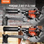 Máquina de Perfuração Diamantada VEVOR 3200W – Perfuração Úmida e Seca - Image 2