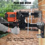 Máquina de Perfuração Diamantada VEVOR 3200W – Perfuração Úmida e Seca - Image 6